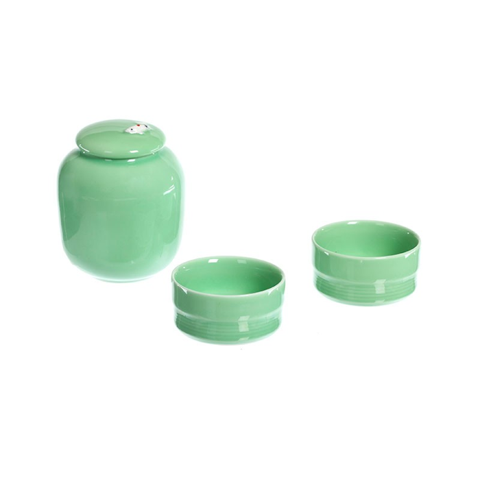Celadon porcelain container