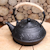 Black cast iron teapot 500 ml