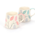 "Pastel Leaves" ceramic mug, 2 color variants 0.3 l image
