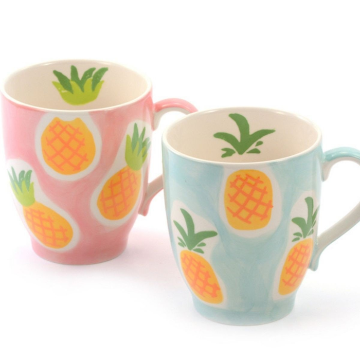 "Pineapple" ceramic mug, 2 variants 0.3 l image