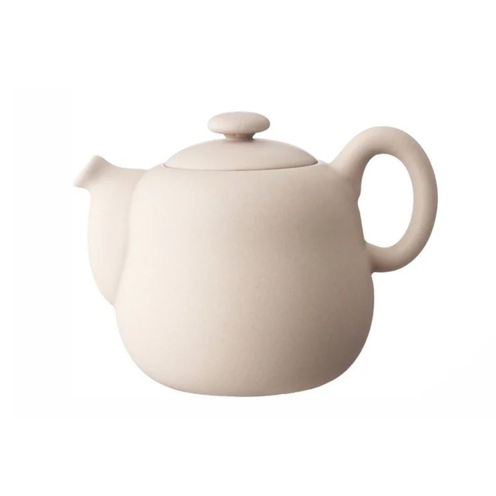 Lin's Ceramic Studio 290ml White Ceramic Teapot