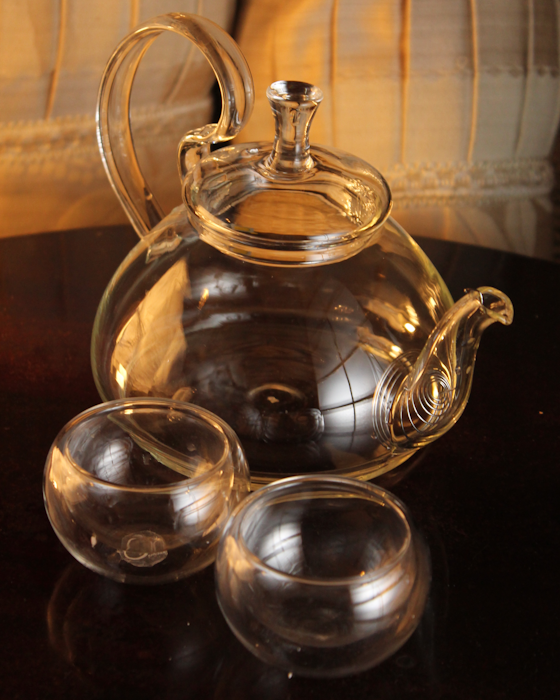 Anne Glass Tea Set