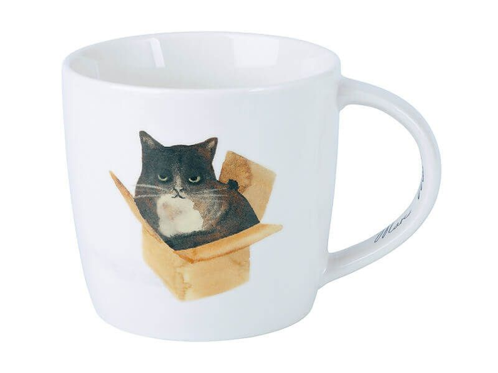 Mug Cat in a Box