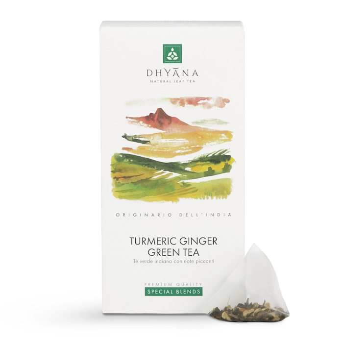 Turmeric Ginger Green Tea image