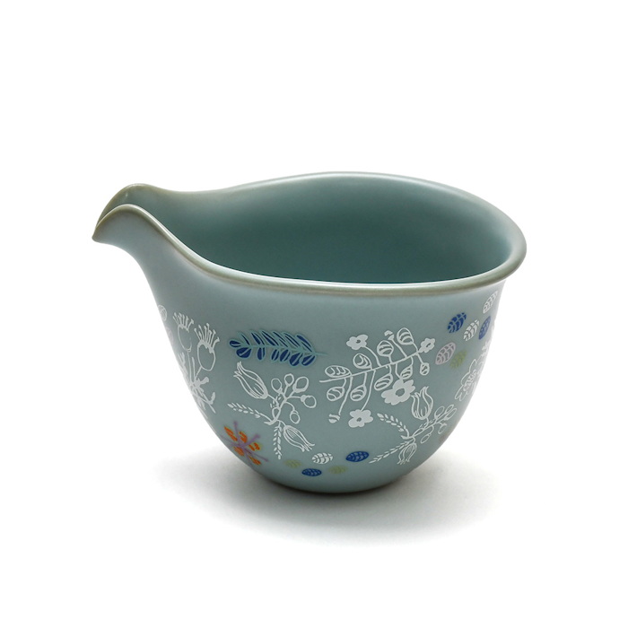 Porcelain Pitcher Ru Decorated Lin's Ceramics Studio 150 ml