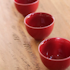 Red clay cup set 100ml (4pcs of 25ml each)