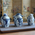 Fukurokuju porcelain figurine set