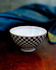 Sumie Ceramic Tea Cup, 240ml Chequered