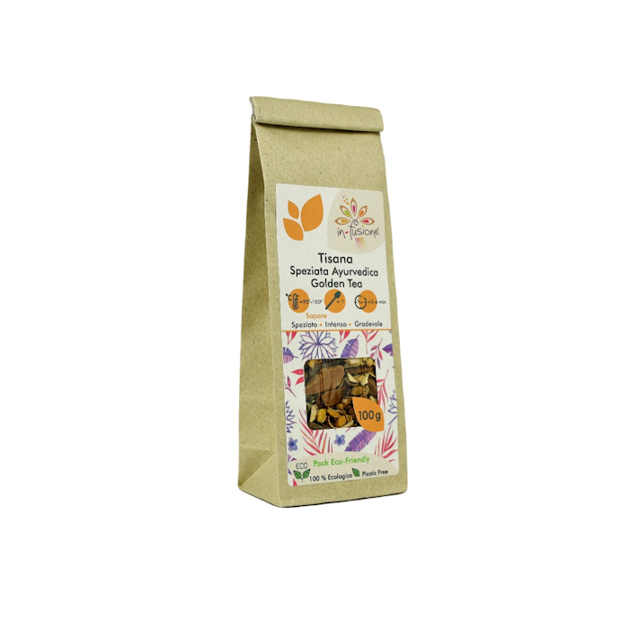 Ayurvedic Spiced Herbal Tea - Golden Tea